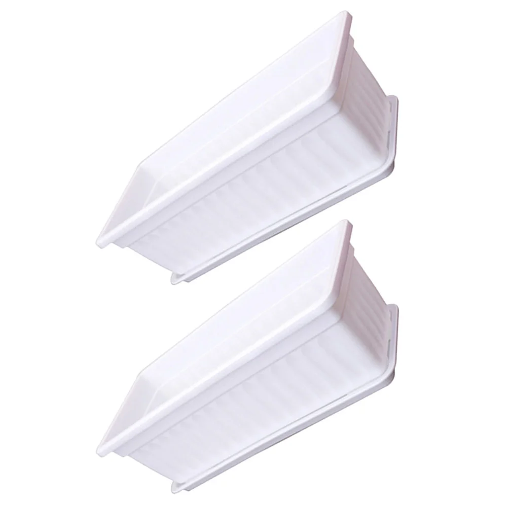 2pcs Large Rectangular Outdoor Flower Pots White Plastic Planter Boxes for Balcony Garden Vegetable Growing
2pcs Large Rectangular Outdoor Flower Pots White Plastic Planter Boxes for Balcony Garden Vegetable Growing