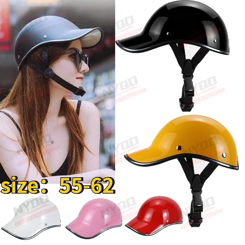 Motorcycle Riding Half Helmet, Men's and Women's Four Season Helmet, Safety Protection, Electric Bicycle, Scooter Helmet
Motorcycle Riding Half Helmet, Men's and Women's Four Season Helmet, Safety Protection, Electric Bicycle, Scooter Helmet