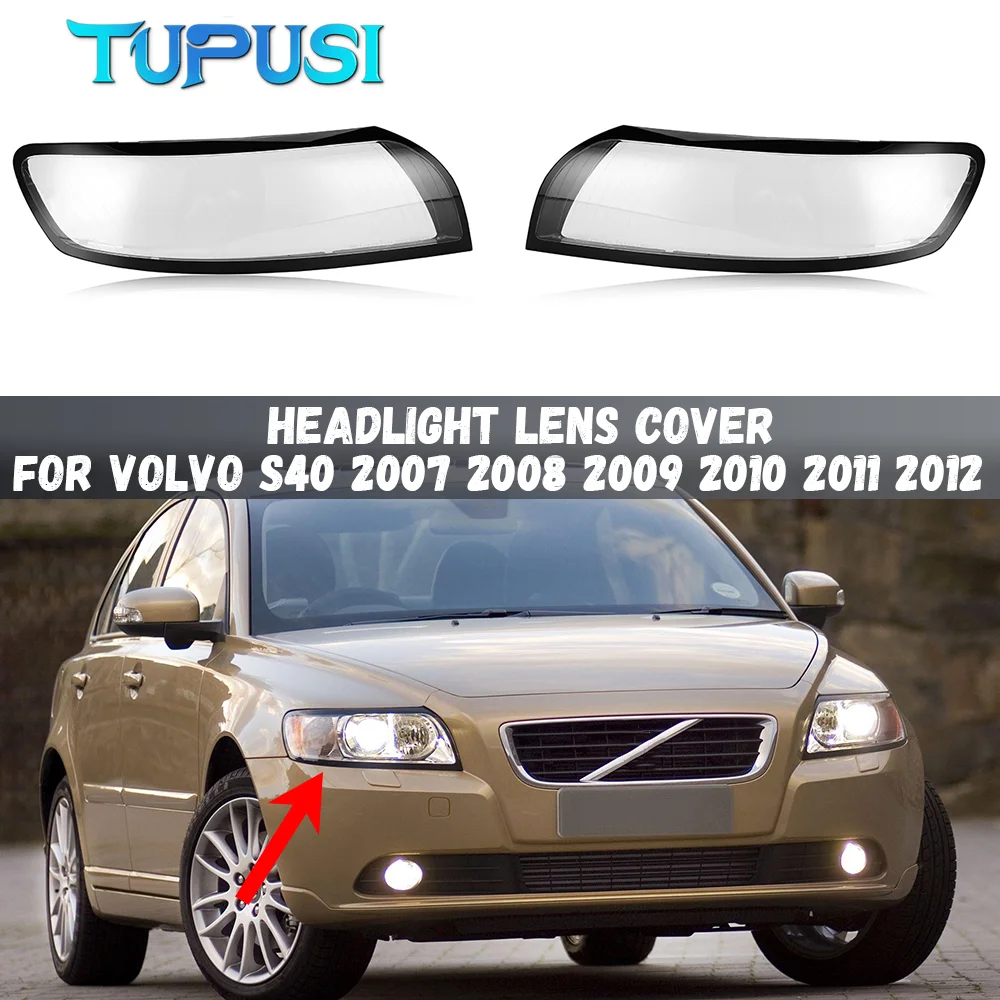 For Volvo S40 2007 2008 2009 2010 2011 2012 Car Headlight Glass Car Parts Transparent Headlamp Shell Lens Cover Car Accessories
For Volvo S40 2007 2008 2009 2010 2011 2012 Car Headlight Glass Car Parts Transparent Headlamp Shell Lens Cover Car Accessories