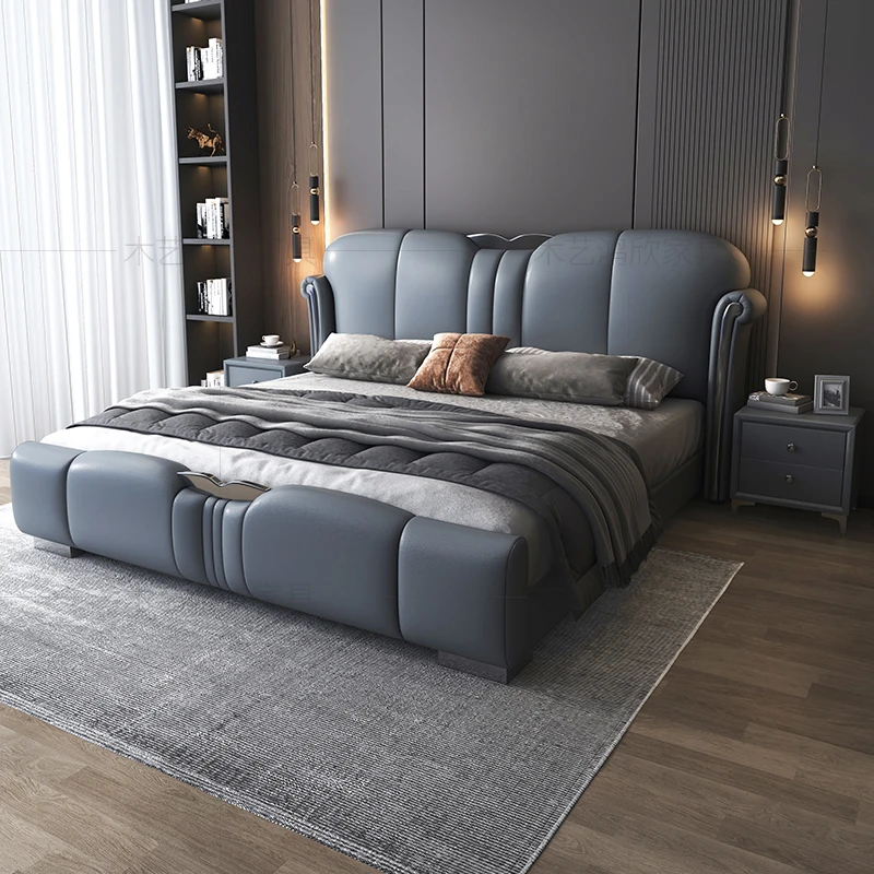 Luxury Minimalist Bed Mortise Tenon Structure Nordic Style Double Bed Minimalist Design Letto Matrimoniale Bedroom Furniture
Luxury Minimalist Bed Mortise Tenon Structure Nordic Style Double Bed Minimalist Design Letto Matrimoniale Bedroom Furniture