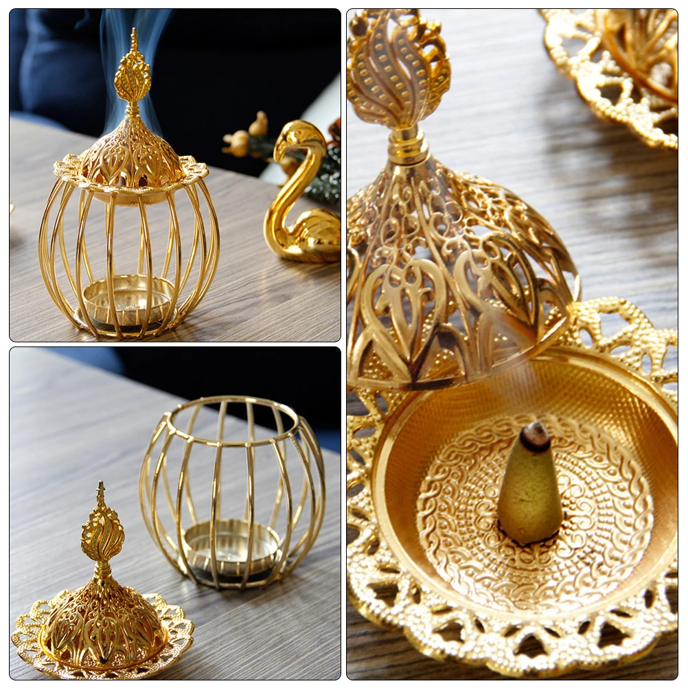 2pcs Metal Golden Incense Burner Arab Style Candleholder Desk Decor Study Bedroom Yoga Relaxation Gift
2pcs Metal Golden Incense Burner Arab Style Candleholder Desk Decor Study Bedroom Yoga Relaxation Gift
