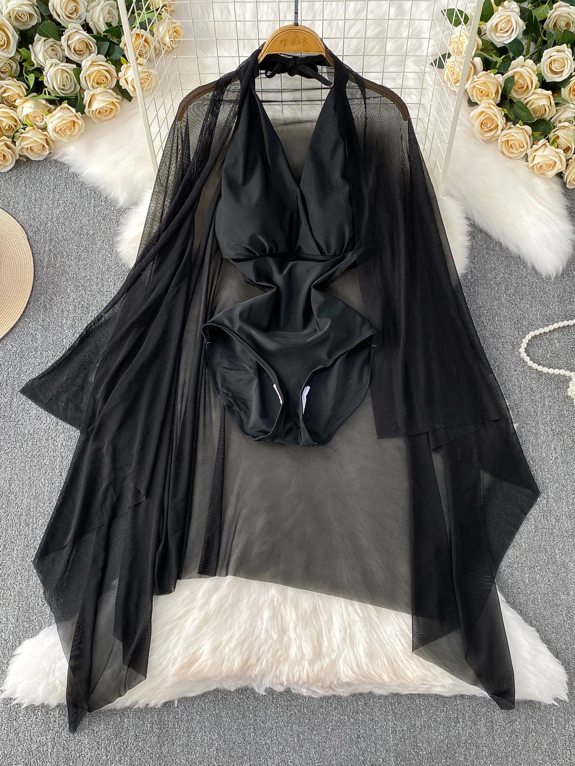 Vaion Sle Sexy Waist Slimming V-Ne Hanging Ne Dr + Sunscreen Long Thin eer Coat Two-Piece Set
Vaion Sle Sexy Waist Slimming V-Ne Hanging Ne Dr + Sunscreen Long Thin eer Coat Two-Piece Set