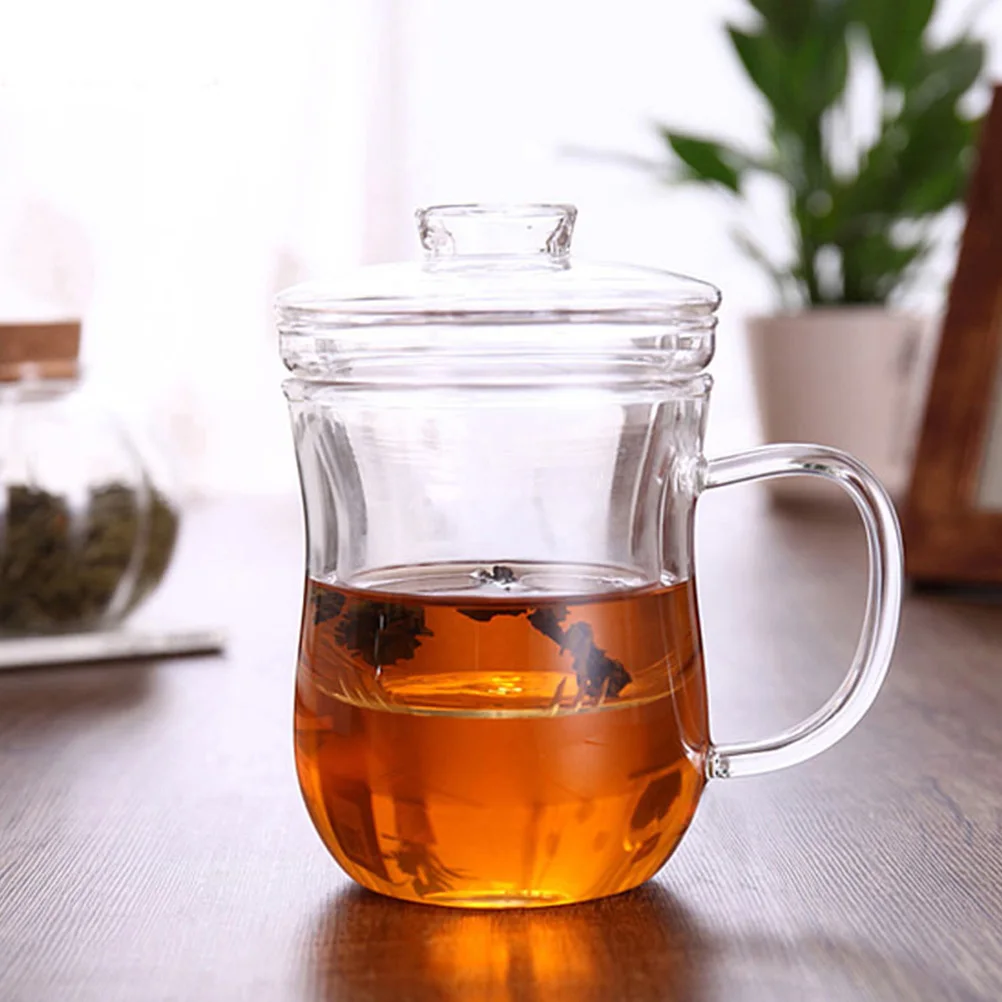 1Pcs Smooth Touch Heat Resistant Tea Cup with Lid and Filter Suitable for Office Home Travel Use Tea Cups Cup Pot
1Pcs Smooth Touch Heat Resistant Tea Cup with Lid and Filter Suitable for Office Home Travel Use Tea Cups Cup Pot