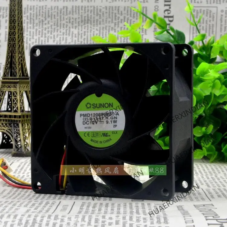 Новый комплект охлаждающего вентилятора PMD1208PMB1-A 8 см 8038 12 В 9,1 Вт в сборе
Новый комплект охлаждающего вентилятора PMD1208PMB1-A 8 см 8038 12 В 9,1 Вт в сборе