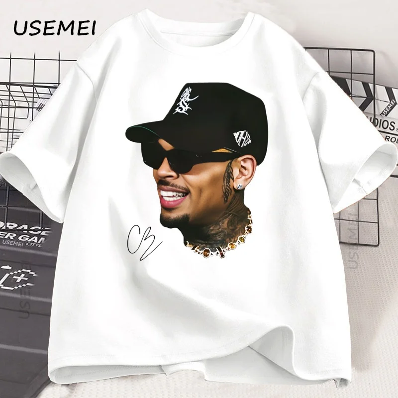 Chris Brown T-Shirt Breezy Bowl XX Rapper T Shirt Casual Short Sleeve Round Neck Tshirt Concert Music Hiphop Men's Clothing
Chris Brown T-Shirt Breezy Bowl XX Rapper T Shirt Casual Short Sleeve Round Neck Tshirt Concert Music Hiphop Men's Clothing