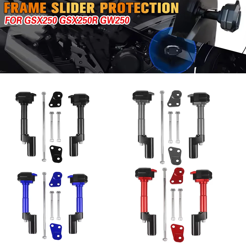 For SUZUKI GSX250R GSX-250R GW 250 GSX 250 DL250 GW250 Motorcycle Frame Slider Engine Protector Guard Cover Falling Protection
For SUZUKI GSX250R GSX-250R GW 250 GSX 250 DL250 GW250 Motorcycle Frame Slider Engine Protector Guard Cover Falling Protection