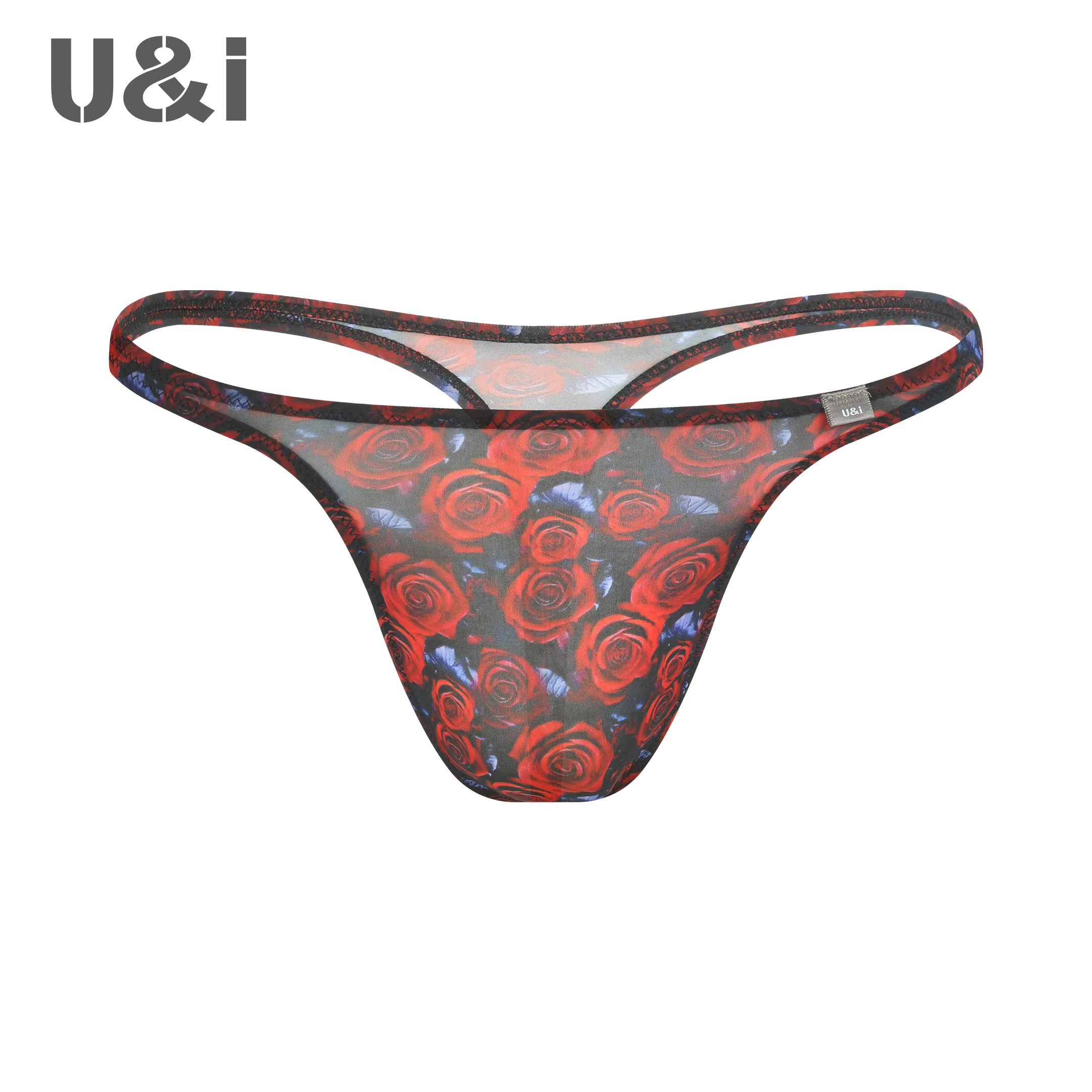 U&I Men's Low-Waist Boxer Briefs Colorful Geometric Pattern Ultra-Thin Breathable Rose Flower Transparent Design Underwear
U&I Men's Low-Waist Boxer Briefs Colorful Geometric Pattern Ultra-Thin Breathable Rose Flower Transparent Design Underwear