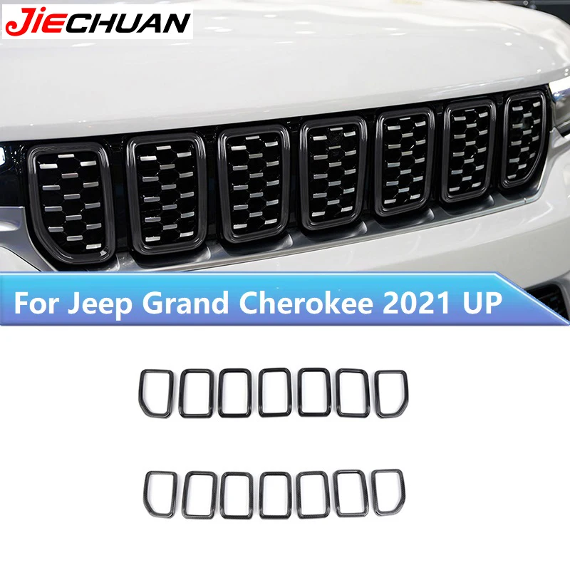JIECHUAN ABS Car Front Bumper Grill Trim Cover Grille Decoration Frame Fit For Jeep Grand Cherokee 2021 Up,Exterior Accessories
JIECHUAN ABS Car Front Bumper Grill Trim Cover Grille Decoration Frame Fit For Jeep Grand Cherokee 2021 Up,Exterior Accessories
