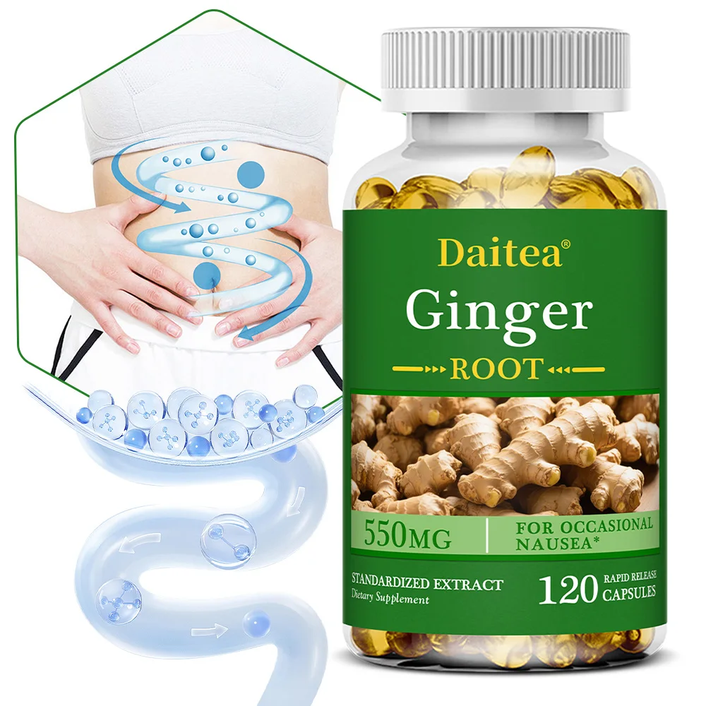 Ginger Capsules-Improves Digestion, Boosts The Immune System, Supports Muscle and Joint Health, and Improves Nutrient Absorption
Ginger Capsules-Improves Digestion, Boosts The Immune System, Supports Muscle and Joint Health, and Improves Nutrient Absorption
