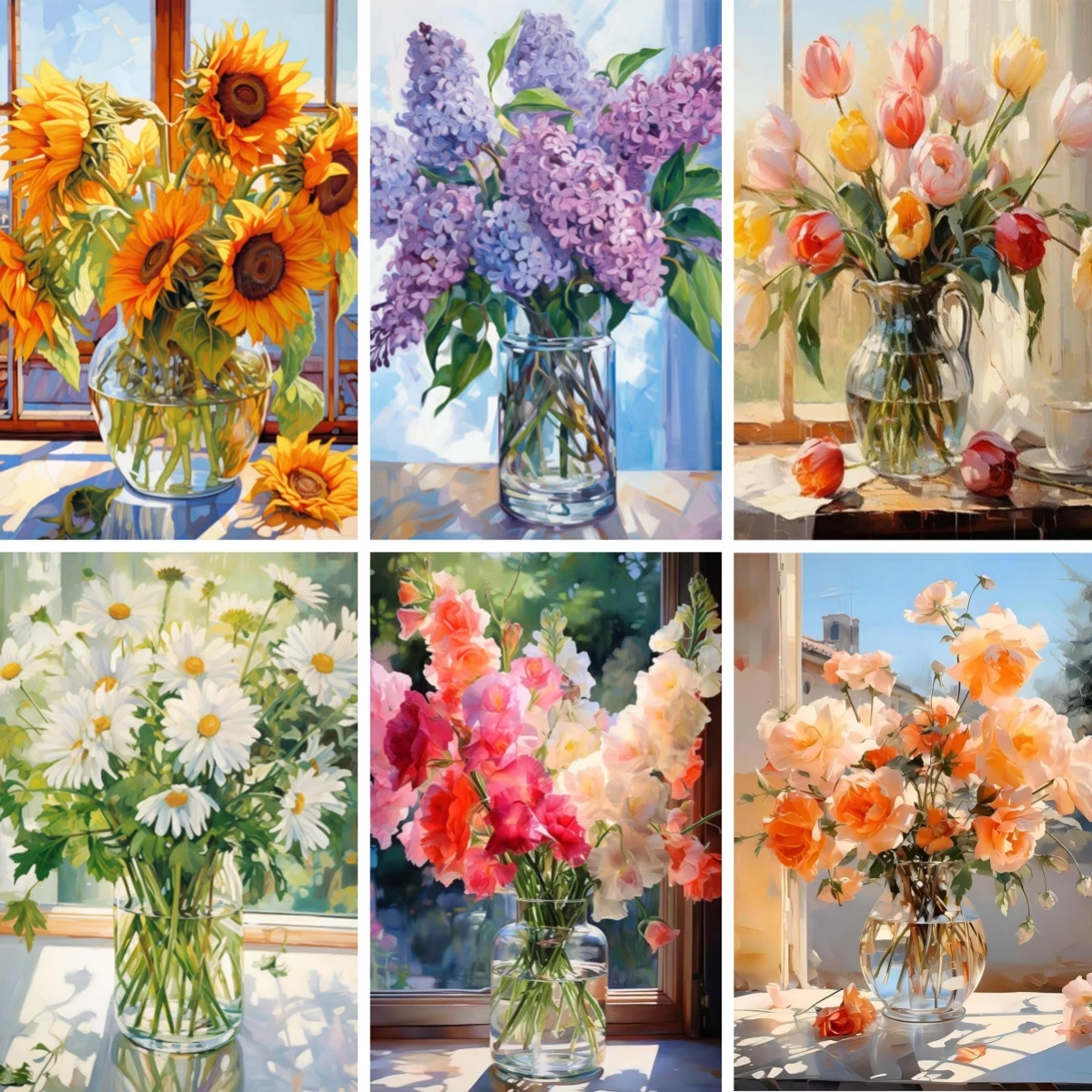 Diy Diamond Painting Kit Glass Vase Flower Full Drill Embroidery Mosaic Floral Still Life Painting Cross Stitch Gift for Adults
Diy Diamond Painting Kit Glass Vase Flower Full Drill Embroidery Mosaic Floral Still Life Painting Cross Stitch Gift for Adults