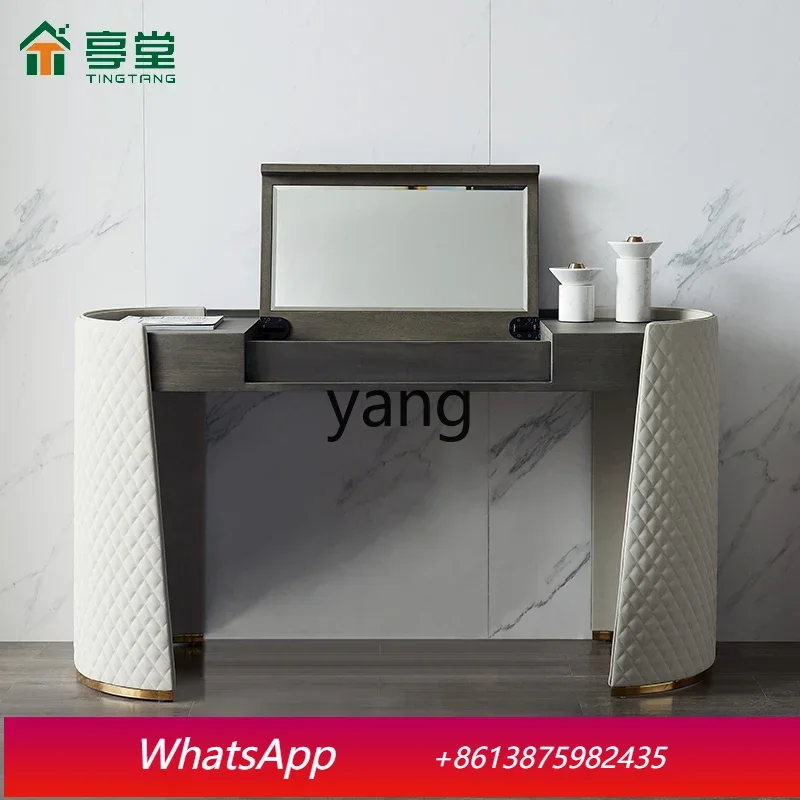 Туалетный столик LMM Light Luxury с откидной крышкой и зеркалом
Туалетный столик LMM Light Luxury с откидной крышкой и зеркалом