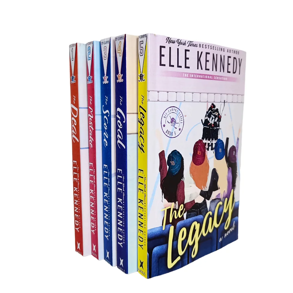 1 Book Off Campus Vol.1/2/3/4/5 By Kennedy The Deal/the Mistake/the Score/the Goal/the Legacy/ College Hockey Romance Novel
1 Book Off Campus Vol.1/2/3/4/5 By Kennedy The Deal/the Mistake/the Score/the Goal/the Legacy/ College Hockey Romance Novel