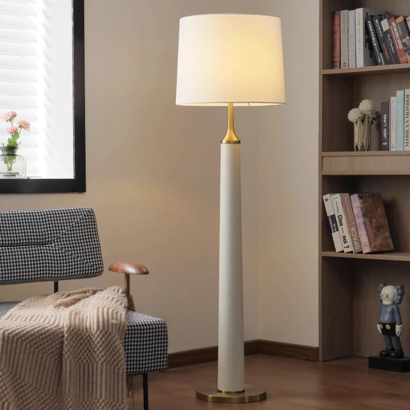 Nordic Designer Iron Base Leather Floor Lamps White Linen Fabric Lampshade Living Room Bedroom Restaurant Office Standing Lights
Nordic Designer Iron Base Leather Floor Lamps White Linen Fabric Lampshade Living Room Bedroom Restaurant Office Standing Lights