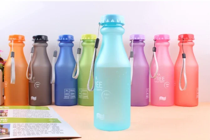 550ML Portable Brief Candy Color Sports Soda Bottles Unbreakable Plastic Water Bottle High Quality BPA Free Outdoor KB 1362
550ML Portable Brief Candy Color Sports Soda Bottles Unbreakable Plastic Water Bottle High Quality BPA Free Outdoor KB 1362