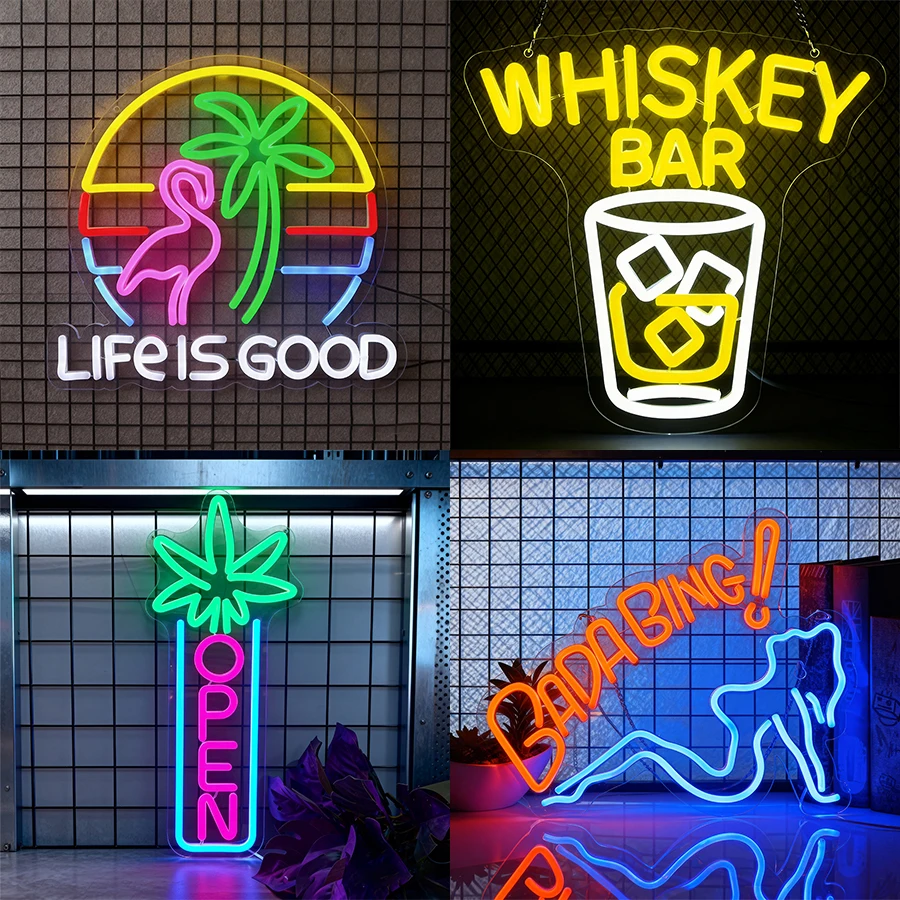 Bar Series Neon Signs, Flamingo And Wine Glass Led Icons, Used For Bars, Clubs, Restaurant, Holiday Parties, Man Caves Decor.
Bar Series Neon Signs, Flamingo And Wine Glass Led Icons, Used For Bars, Clubs, Restaurant, Holiday Parties, Man Caves Decor.