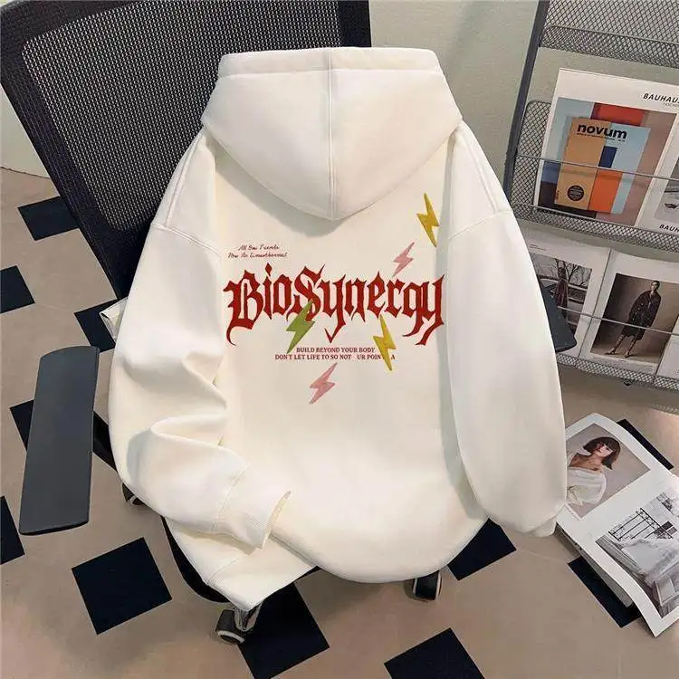 ex Oversized Hoodie Sweatirt Printed Loose Fit Long Sve Youthful Streetwear Cotton Thermal Wear Spring Autumn Winter
ex Oversized Hoodie Sweatirt Printed Loose Fit Long Sve Youthful Streetwear Cotton Thermal Wear Spring Autumn Winter