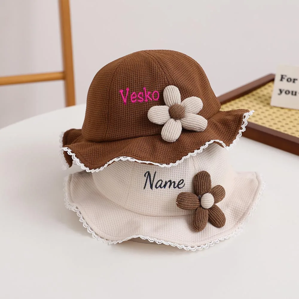 Personalized Embroidery Autumn Cute Little Boy Fisherman Hat Boy Girl Basin Hat Flower Spring And Autumn Sunshade Basin Hat
Personalized Embroidery Autumn Cute Little Boy Fisherman Hat Boy Girl Basin Hat Flower Spring And Autumn Sunshade Basin Hat