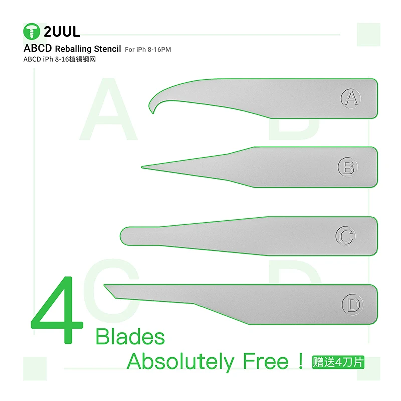  Набор прецизионных трафаретов для пайки 2UUL для iPhone 13 14 15 16PM, универсальный трафарет BGA для процессора, жесткого диска, экрана, камеры, ремонта чипов WIFI
Набор прецизионных трафаретов для пайки 2UUL для iPhone 13 14 15 16PM, универсальный трафарет BGA для процессора, жесткого диска, экрана, камеры, ремонта чипов WIFI