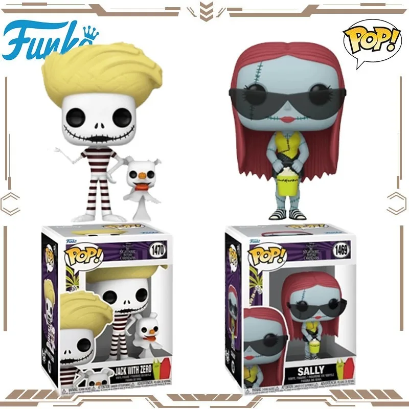 Funko POP Original The Nightmare Before Christmas Jack with Zero Sally Action Figure Toys for Boys Girls Gift Collectible Model
Funko POP Original The Nightmare Before Christmas Jack with Zero Sally Action Figure Toys for Boys Girls Gift Collectible Model
