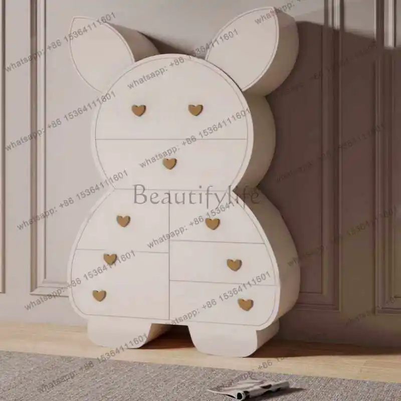 Painted bedroom solid wood bedside locker modern simple rabbit drawer cabinet complete
Painted bedroom solid wood bedside locker modern simple rabbit drawer cabinet complete