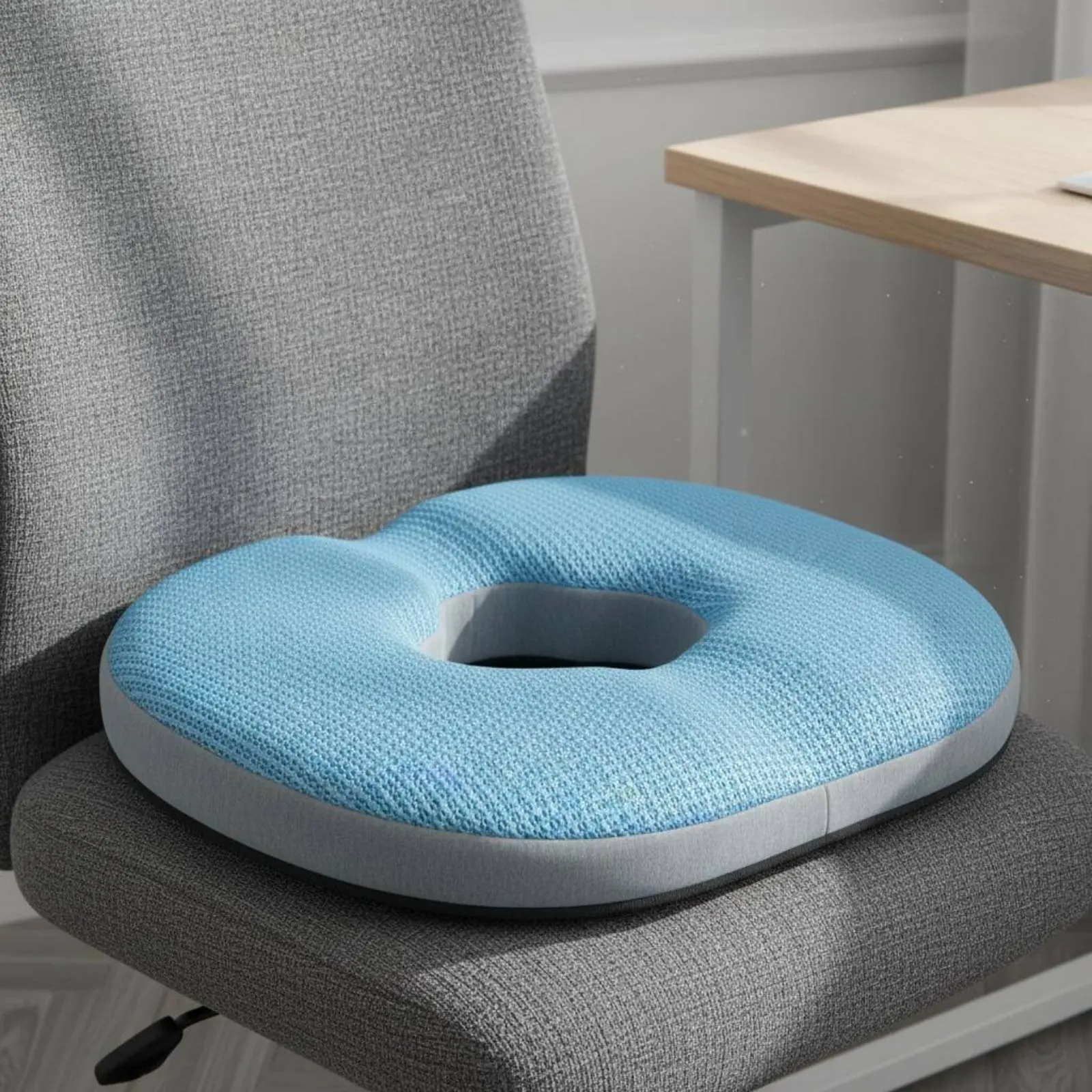 Donut Pad Breathable Material Donut Pillow Coccyx Pad Cleanable Cover Chair Pad Portable for Motorists, Car
Donut Pad Breathable Material Donut Pillow Coccyx Pad Cleanable Cover Chair Pad Portable for Motorists, Car