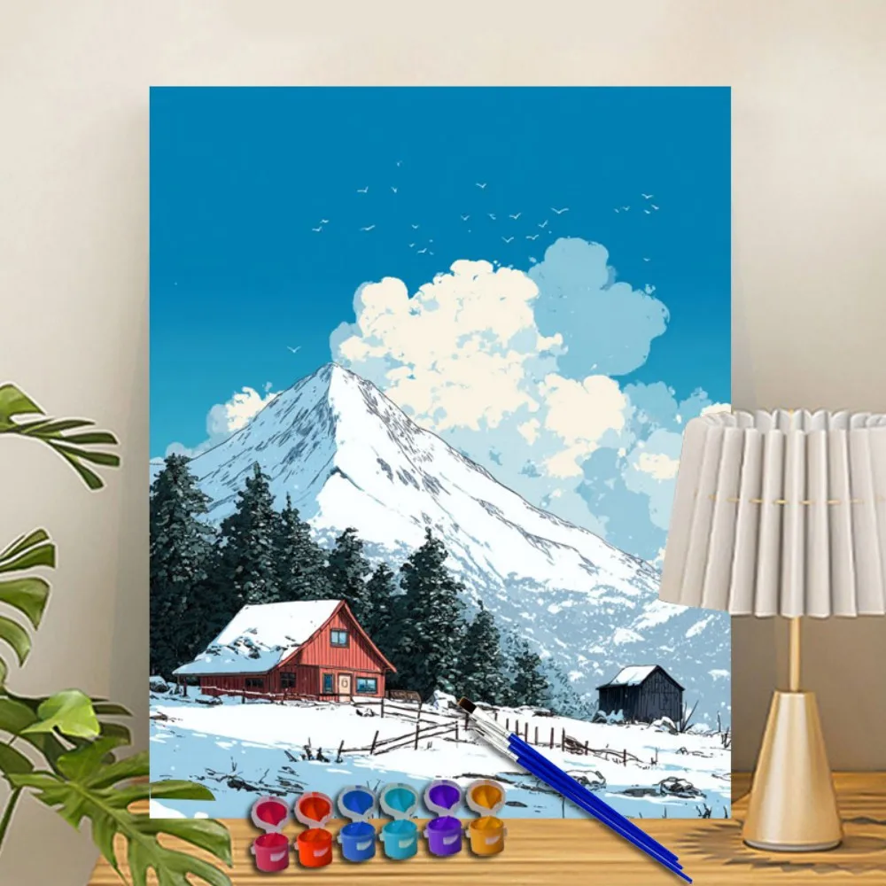 Painting By Numbers Mountain Cabin Acrylic Paint Canvas Dropshipping Portrait Family Children Photo Christmas gifts
Painting By Numbers Mountain Cabin Acrylic Paint Canvas Dropshipping Portrait Family Children Photo Christmas gifts