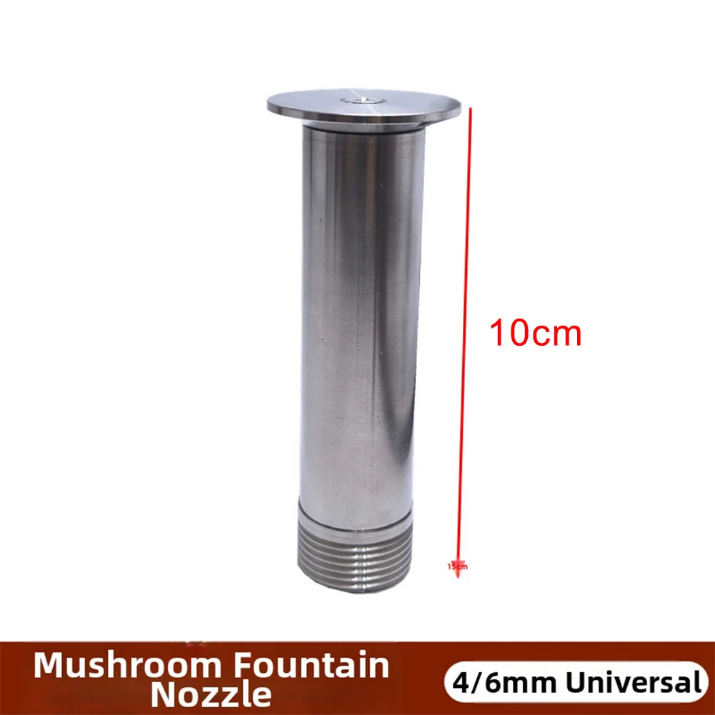 Stainless Steel Water Spray Nozzle with Mushroom Top for Consistent Flow in Small Scale Irrigation Applications
Stainless Steel Water Spray Nozzle with Mushroom Top for Consistent Flow in Small Scale Irrigation Applications