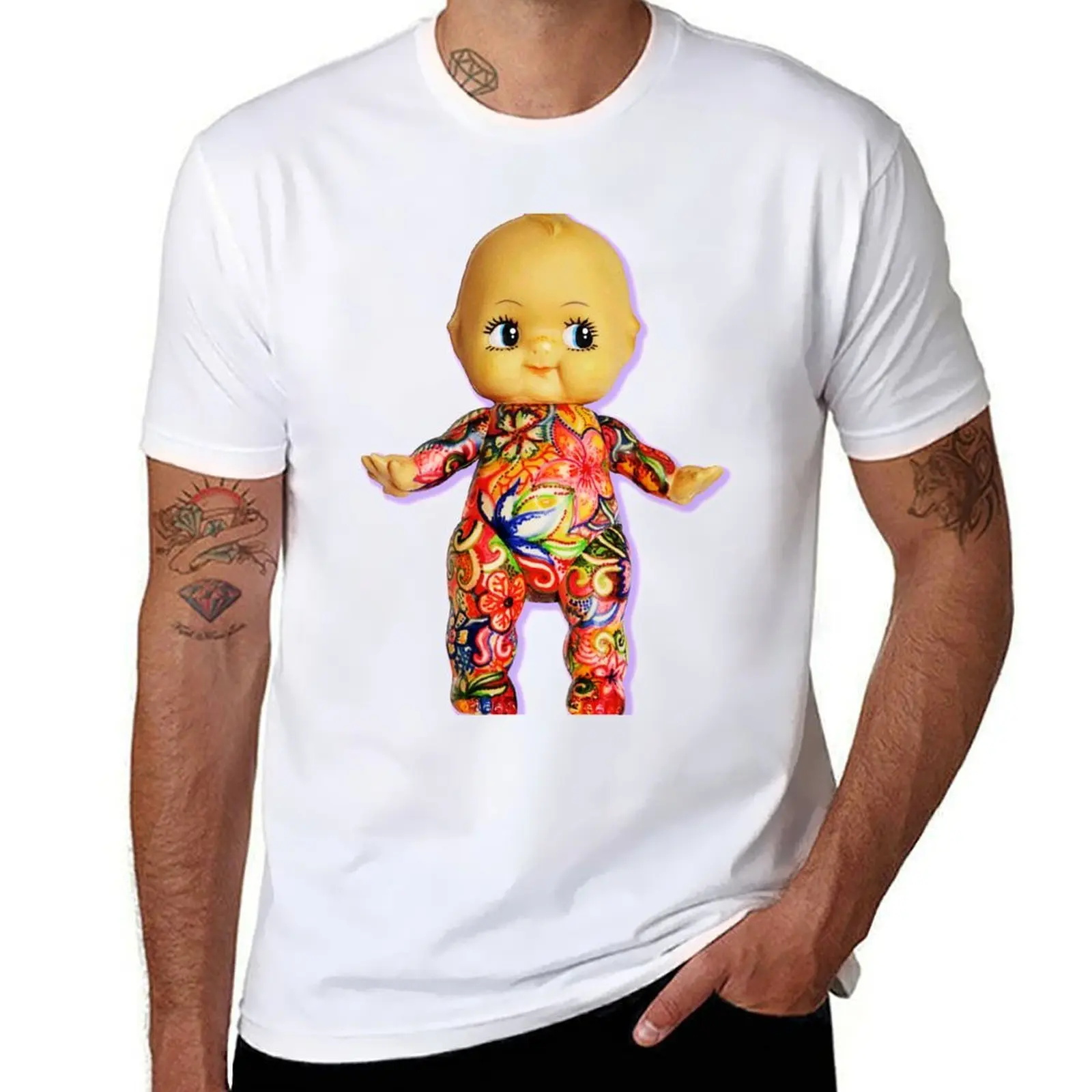 Tattoo Kewpie T-Shirt printed t shirts for man cotton t shirts high quality T-Shirt
Tattoo Kewpie T-Shirt printed t shirts for man cotton t shirts high quality T-Shirt