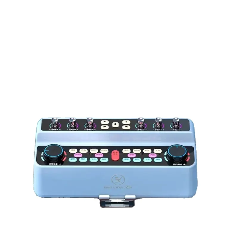 High quality sound card audio all-in-one Bluetooth speaker portable speaker used for live broadcast professional factory wholesa
High quality sound card audio all-in-one Bluetooth speaker portable speaker used for live broadcast professional factory wholesa