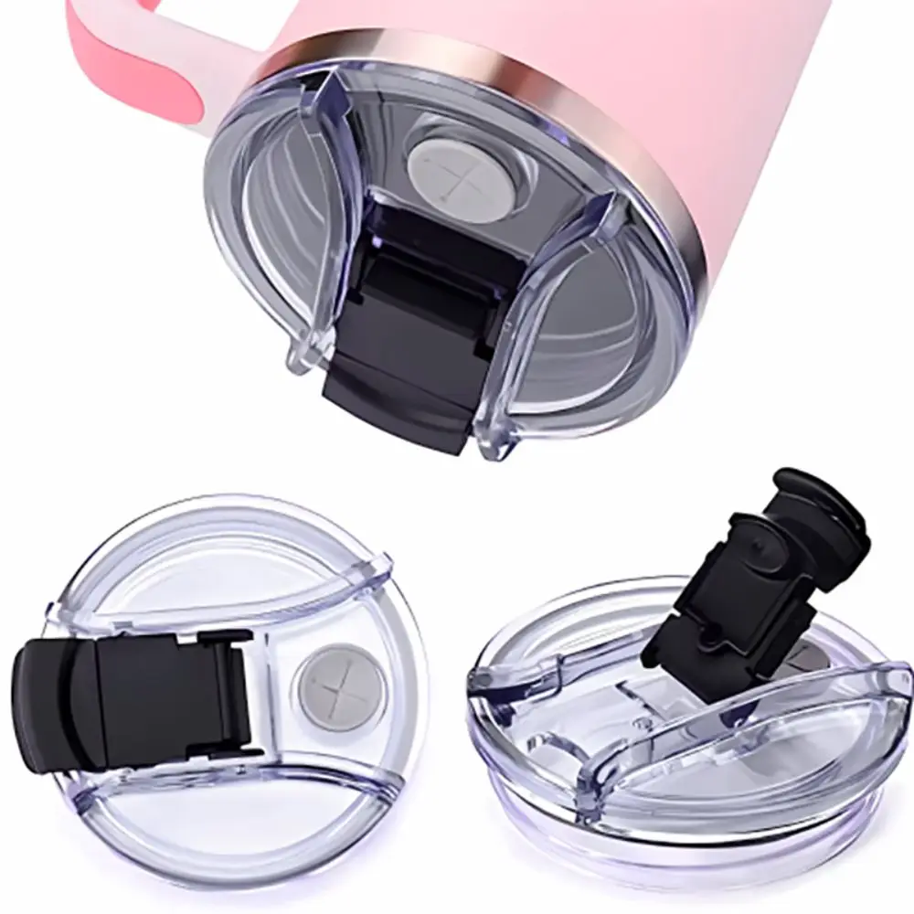 2Pcs Leak-proof Tumbler Cup Cap with Straw Hole Spill Proof Car Cup Lid Plastic Reusable Tumbler Cover Bottle
2Pcs Leak-proof Tumbler Cup Cap with Straw Hole Spill Proof Car Cup Lid Plastic Reusable Tumbler Cover Bottle