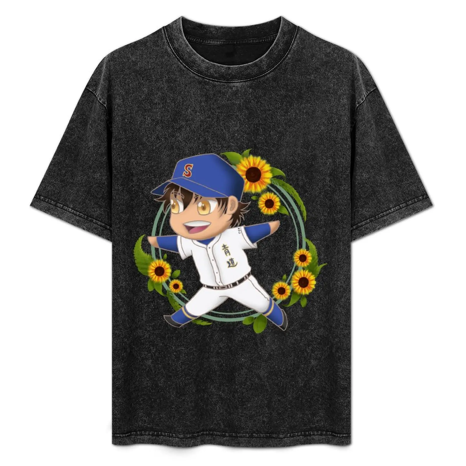 eijun, our sunshine sunflower boy T-Shirt Urban Style Print T-Shirt
eijun, our sunshine sunflower boy T-Shirt Urban Style Print T-Shirt