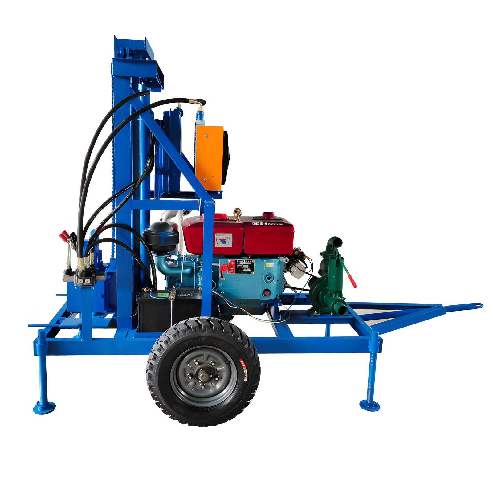 New Style 120M Water Well Drill Rig Zhejiang Full Automatic Water Well Drilling Rig
New Style 120M Water Well Drill Rig Zhejiang Full Automatic Water Well Drilling Rig