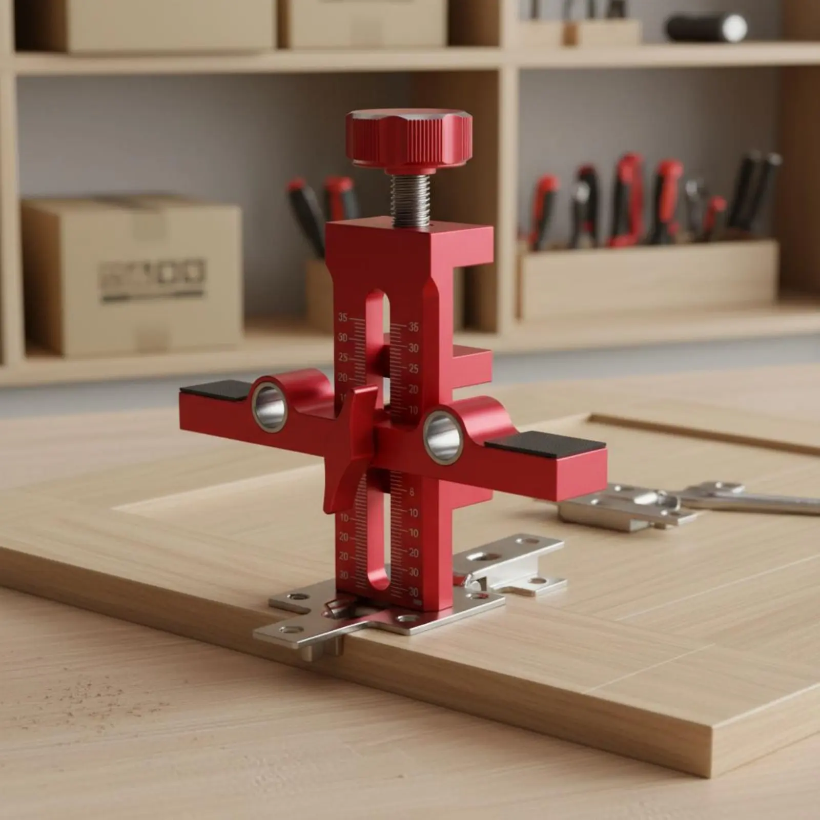 2 Pieces Attractive Hinge Jig Reusable Attractive Hinge Spacer for Furniture Assembly
2 Pieces Attractive Hinge Jig Reusable Attractive Hinge Spacer for Furniture Assembly