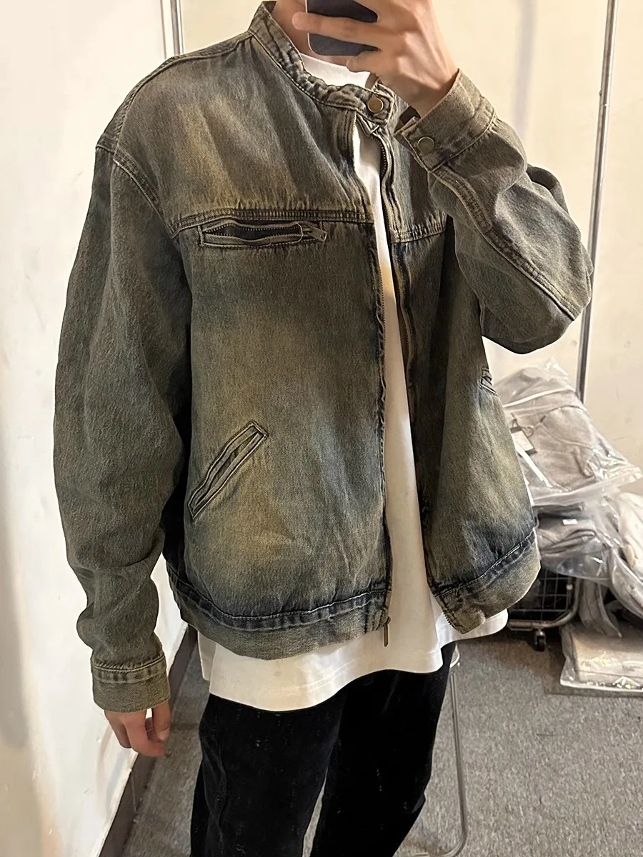 Мужская куртка для активного отдыха, водонепроницаемая, Visvim, для кемпинга, с атласной вышивкой, ветровка, из овчины, городская, бейсбольная, утепленная
Мужская куртка для активного отдыха, водонепроницаемая, Visvim, для кемпинга, с атласной вышивкой, ветровка, из овчины, городская, бейсбольная, утепленная