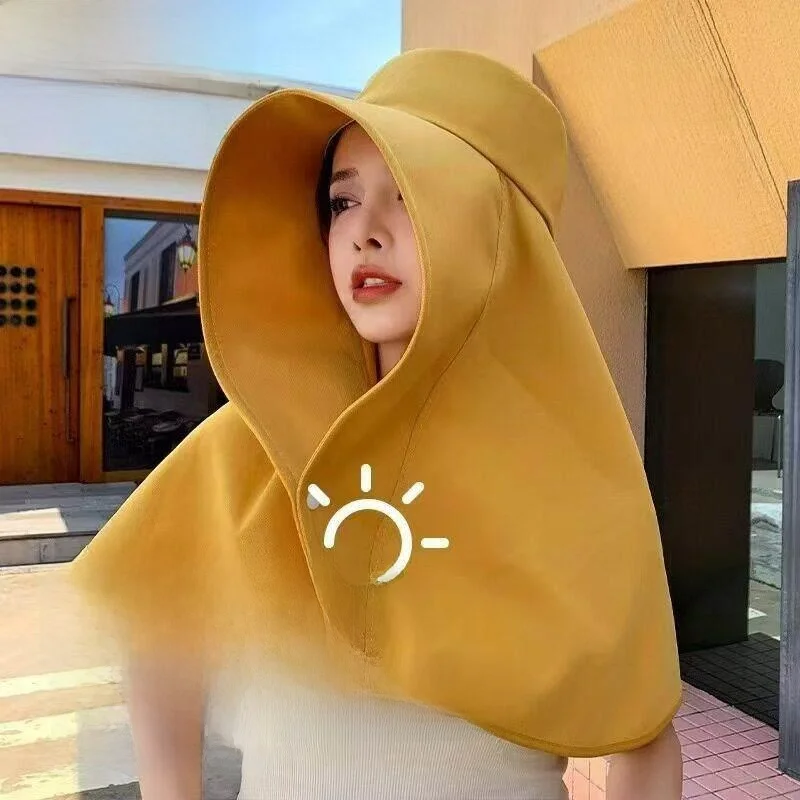 Women's Outdoor Fishing Cap Full Face Sun Protection Hat UV Protection Large Brim Shoulder Length Neck Covering One-Piece Design
Women's Outdoor Fishing Cap Full Face Sun Protection Hat UV Protection Large Brim Shoulder Length Neck Covering One-Piece Design