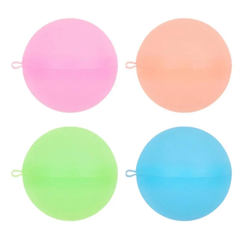 4Pcs Novel Water-filled Ball Smooth Water Balloon Unbreakable Parent-children Interaction Water-filled Ball Entertainment
4Pcs Novel Water-filled Ball Smooth Water Balloon Unbreakable Parent-children Interaction Water-filled Ball Entertainment