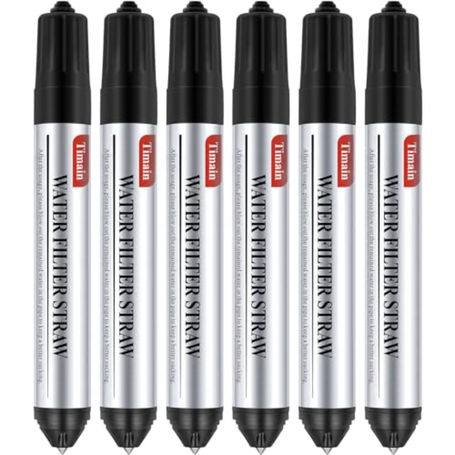 Pack Mini Water Filter StrawsWater Purifier Survival for Emergency Preparedness Break Glass Travel Camping Hiking Fishing Hunti
Pack Mini Water Filter StrawsWater Purifier Survival for Emergency Preparedness Break Glass Travel Camping Hiking Fishing Hunti