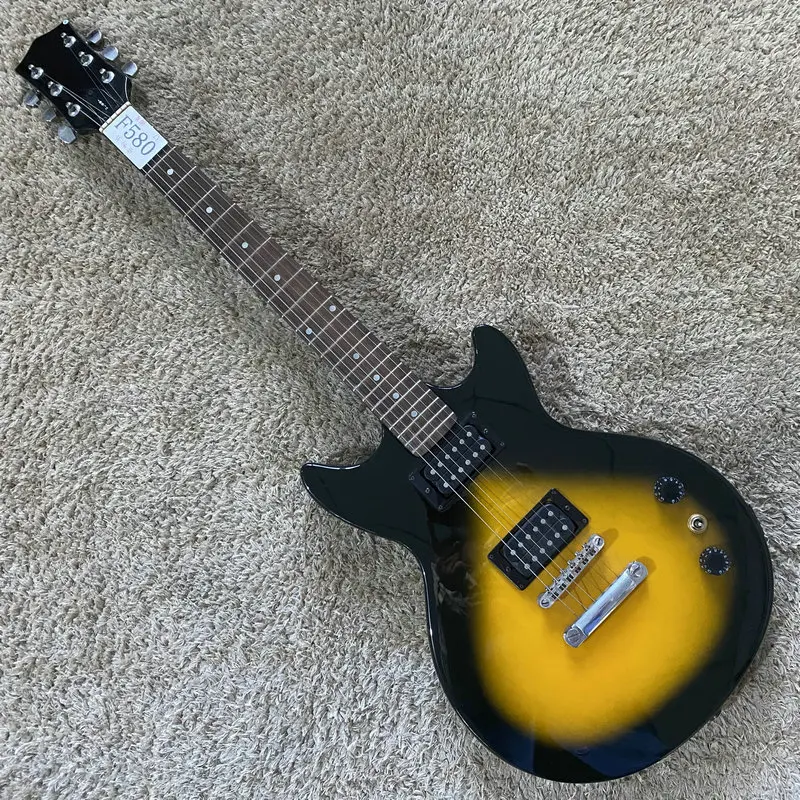 F580 Tobacco Sunburst Color Electric Guitar T-O-M Bridges 23 Frets Custom Order Guitar 6 Strings Stock Items with Damages
F580 Tobacco Sunburst Color Electric Guitar T-O-M Bridges 23 Frets Custom Order Guitar 6 Strings Stock Items with Damages