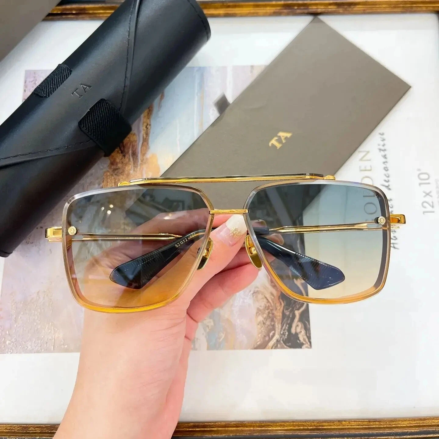 Authentic For DIYTA DT DTS121 MACH SIX Gradient Square Men Women Sun Glasses Fashion Vintage Premium Couple Eyewear With Box
Authentic For DIYTA DT DTS121 MACH SIX Gradient Square Men Women Sun Glasses Fashion Vintage Premium Couple Eyewear With Box