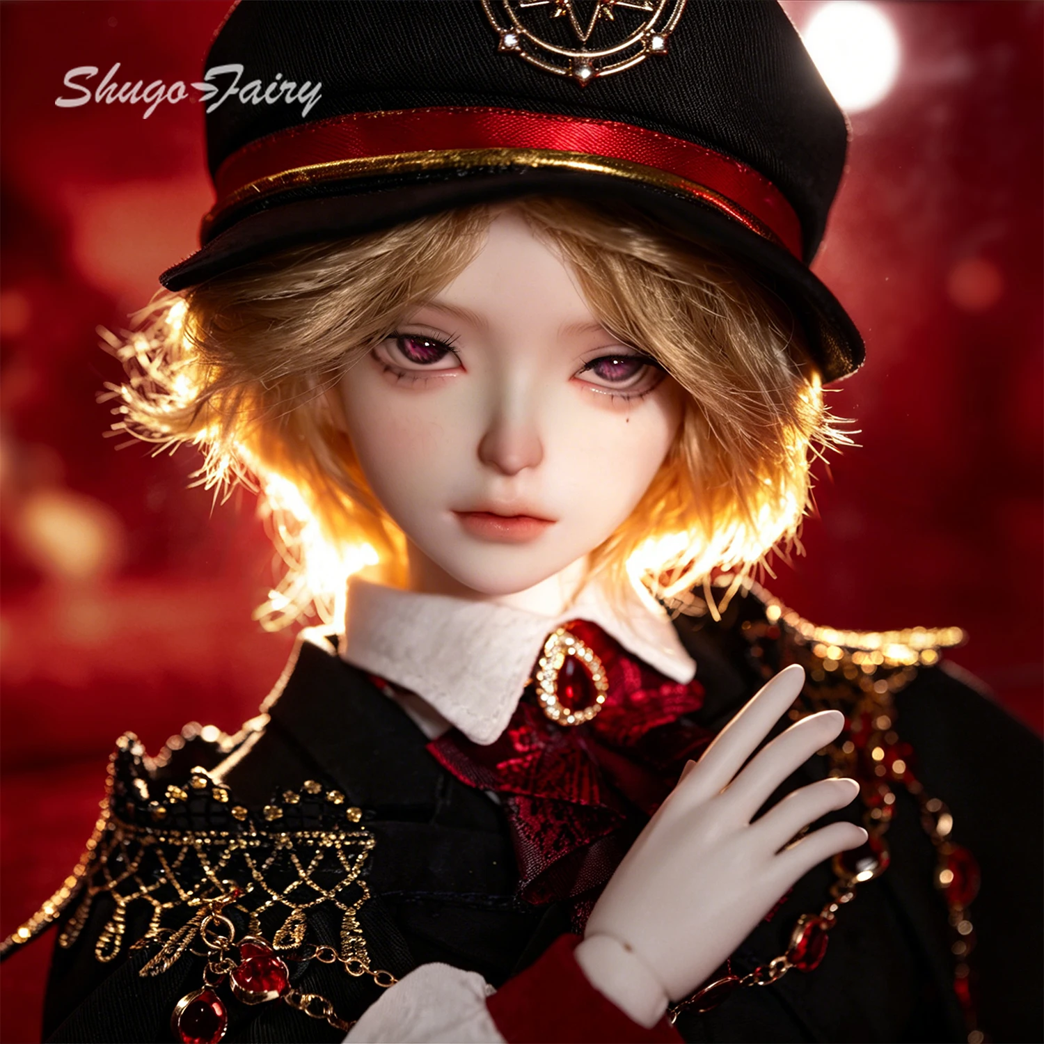 BJD 1/4 Yoren A FullSet Medieval Royal Adjutant Dark Military Lolita Style Complete Set Cape Accessories Bubo Body MC Shugafairy
BJD 1/4 Yoren A FullSet Medieval Royal Adjutant Dark Military Lolita Style Complete Set Cape Accessories Bubo Body MC Shugafairy