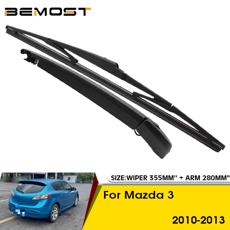 Щетка стеклоочистителя для Mazda 3 2010-2013, задняя, 355 мм + рычаг 280 мм, аксессуары для автомобиля
Щетка стеклоочистителя для Mazda 3 2010-2013, задняя, 355 мм + рычаг 280 мм, аксессуары для автомобиля