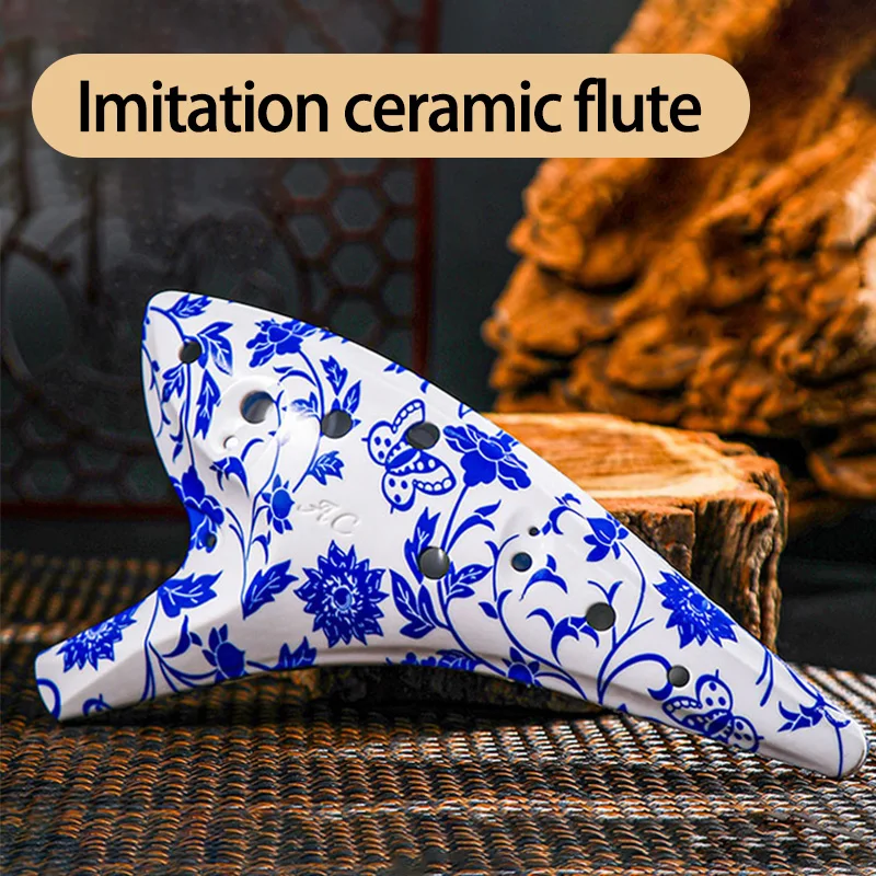 Ocarina with 12 Holes, Specially Designed for Elementary School Students, in Ac Key, Imitation Wood Resin, Drop-Resistant, Beginner's Entry-Level Musical Instrument, Ocarina
Ocarina with 12 Holes, Specially Designed for Elementary School Students, in Ac Key, Imitation Wood Resin, Drop-Resistant, Beginner's Entry-Level Musical Instrument, Ocarina