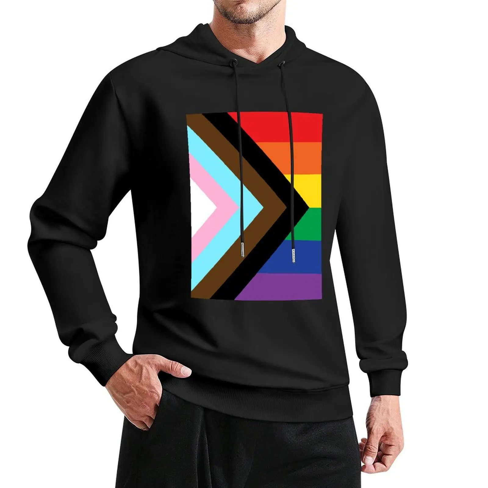 Пуловер Progress Pride с капюшоном, одежда в стиле аниме, мужская одежда, пуловер с капюшоном
Пуловер Progress Pride с капюшоном, одежда в стиле аниме, мужская одежда, пуловер с капюшоном