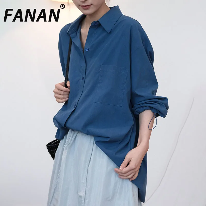 FANAN Fashion Linen Casual Shirts For Women Lapel Single Breasted Drawstring Loose Blouses Sunscreen Tops 2025 Summer New
FANAN Fashion Linen Casual Shirts For Women Lapel Single Breasted Drawstring Loose Blouses Sunscreen Tops 2025 Summer New