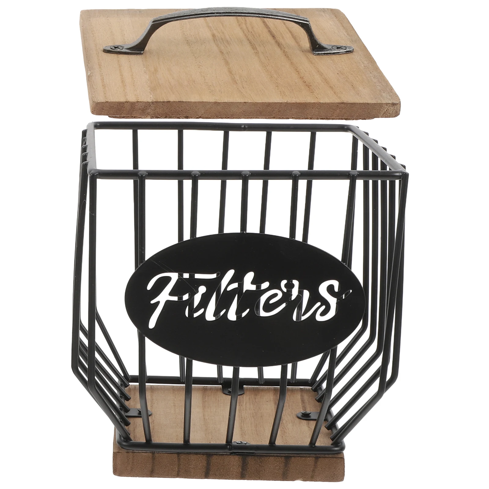 Coffee Capsule Storage Basket Filter Paper Holder Container Lid Canister Organizer Kitchen Countertop Rack Saving Solution
Coffee Capsule Storage Basket Filter Paper Holder Container Lid Canister Organizer Kitchen Countertop Rack Saving Solution