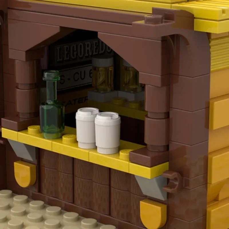 Moc Building Bricks Street View Model Surf Shop and Bar Technology Modular Blocks Gifts Toys For Children DIY Sets Assembly
Moc Building Bricks Street View Model Surf Shop and Bar Technology Modular Blocks Gifts Toys For Children DIY Sets Assembly