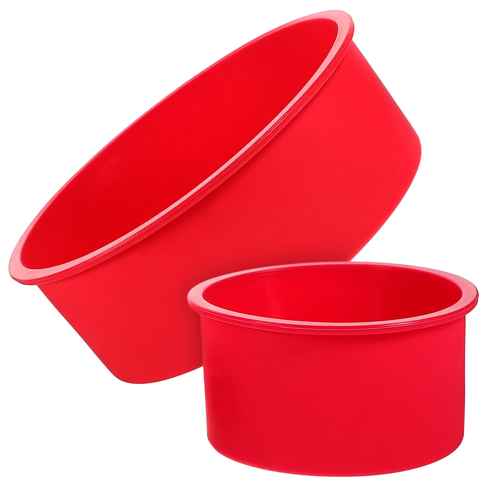 2Pcs 4InchRed 6InchRed Silicone Cake Molds Bakeware RoundPan for HomeBaking Kitchen Silicone BakeWare
2Pcs 4InchRed 6InchRed Silicone Cake Molds Bakeware RoundPan for HomeBaking Kitchen Silicone BakeWare