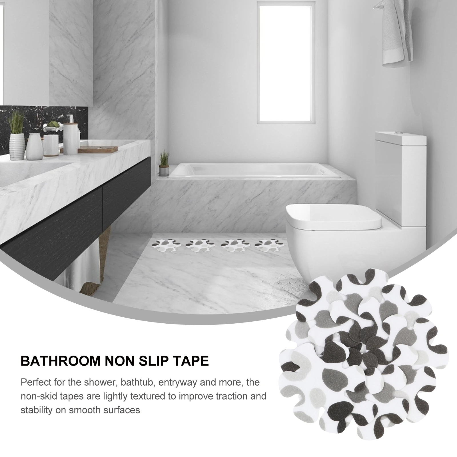 10Pcs Non Slip Anti Skid Tape Strips Bathtub Shower Stickers Bathroom Pool Stairs Adhesive Safety Strips for Ladder Entryway
10Pcs Non Slip Anti Skid Tape Strips Bathtub Shower Stickers Bathroom Pool Stairs Adhesive Safety Strips for Ladder Entryway