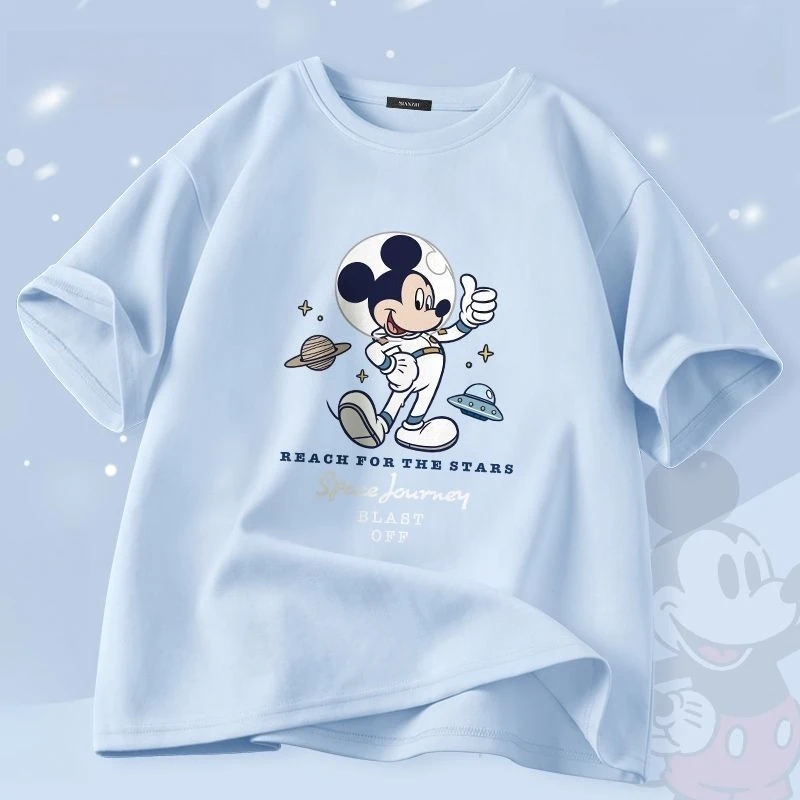 Футболка для родителей и детей Mickey Co-branded Dopamine, женская, лето 2026, 100% хлопок, хит продаж, красочные семейные комплекты
Футболка для родителей и детей Mickey Co-branded Dopamine, женская, лето 2026, 100% хлопок, хит продаж, красочные семейные комплекты