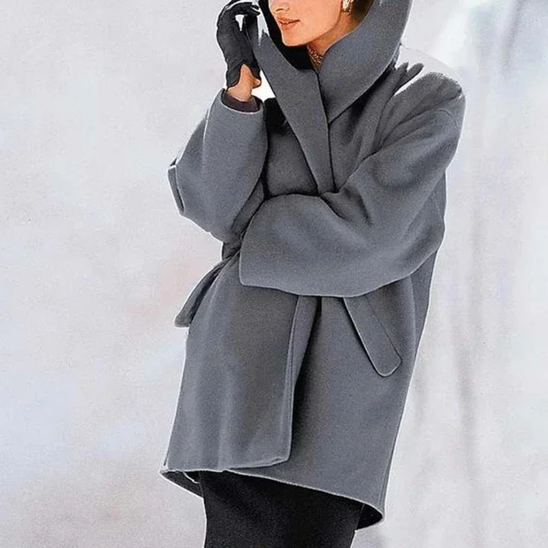 Women Winter Loose Casual Coats Autumn Single Breasted Windbreakers Jackets Women Solid Long Sleeve Office Ladies Outerwear Tops
Women Winter Loose Casual Coats Autumn Single Breasted Windbreakers Jackets Women Solid Long Sleeve Office Ladies Outerwear Tops